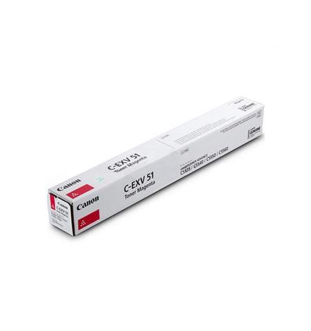 Toner Canon C-EXV51 Magenta, (681g/appr. 60 000 pages 5%) for Canon iRC55xx