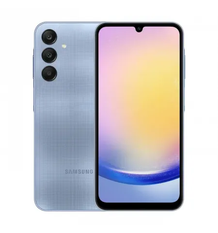Смартфон Samsung Galaxy A25, 8Гб/256Гб, Fantasy Blue