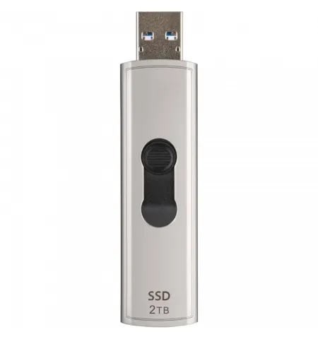 Внешний портативный SSD накопитель Transcend ESD320A, 2 ТБ, Серый (TS2TESD320A)