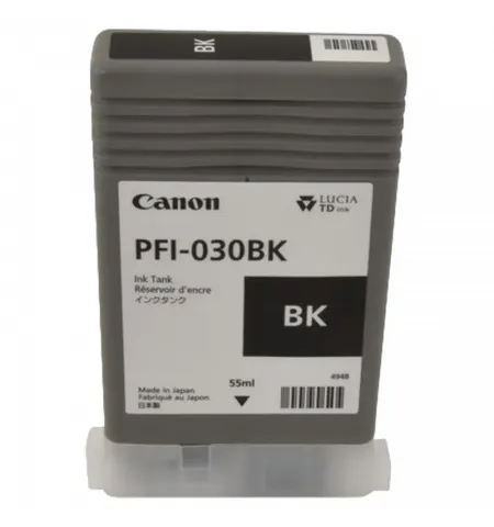 Картридж чернильный Canon PFI-030, 55мл, Чёрный