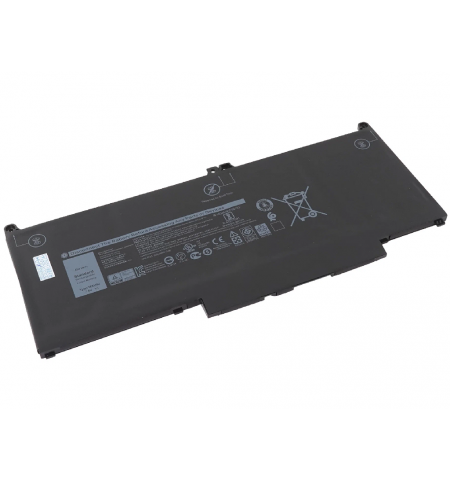 Battery Dell Latitude 5300 5310 7300 7400 E5300 E7300 E7400 MXV9V 5VC2M 05VC2M 829MX 0829MX N2K62 7.6V 7500mAh Black Original