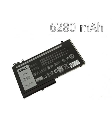 Battery Dell Latitude E5250 E5450 E5550 E5570 E5470 3160 3150 079VRK / 0HK6DV / 0R9XM9 / 0TXF9M / 0WYJC2 / 451-BBLN / 79VRK / 8V5GX / F5WW5 / G5M10 / HK60W / R9XM9 / TXF9M / VMKXM / WYJC2 7.4V 6280mAh Black Original Battery Dell Latitude E5250 E5450 E5550 E5570 E5470 3160 3150 079VRK / 0HK6DV / 0R9XM9 / 0TXF9M / 0WYJC2 / 451-BBLN / 79VRK / 8V5GX / F5WW5 / G5M10 / HK60W / R9XM9 / TXF9M / VMKXM / WYJC2 7.4V 6280mAh Black Original