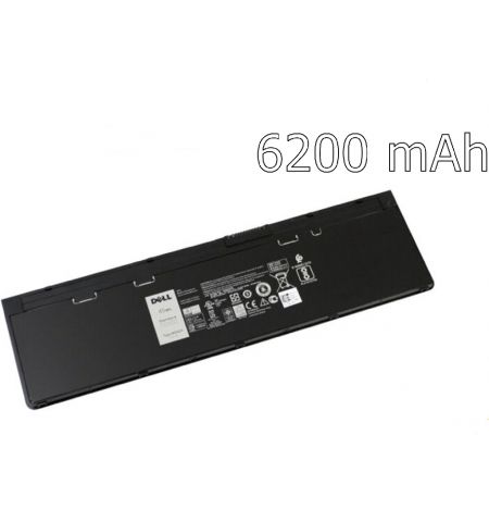 Battery Dell Latitude E7240 E7250 E7450 E7440 WD52H W57CV GVD76 HJ8KP J31N7 GHT4X  34GKR PFXCR 7.4V 6200mAh Black Original Battery Dell Latitude E7240 E7250 E7450 E7440 WD52H W57CV GVD76 HJ8KP J31N7 GHT4X  34GKR PFXCR 7.4V 6200mAh Black Original
