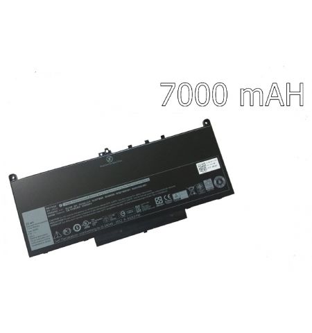 Battery Dell Latitude E7270 E7470 J60J5 242WD MC34Y GG4FM R1V85 PDNM2 7.6V 7000mAh Black Original Battery Dell Latitude E7270 E7470 J60J5 242WD MC34Y GG4FM R1V85 PDNM2 7.6V 7000mAh Black Original