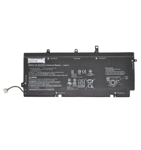 Battery HP EliteBook Folio 1040 G3 Series 804175-181 HSTNN-Q99C BG06XL 804175-1C1 804175-181 804175-1B1 HSTNN-IB6Z, 805096-001 HSTNN-Q99C 11.4V 3780mAh Black Original