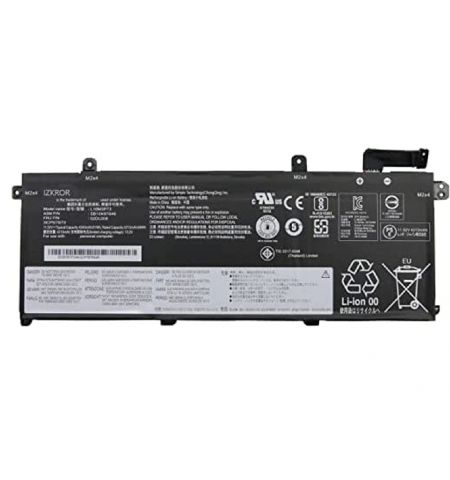 Battery Lenovo ThinkPad T490, T495, P43S, T14 Gen 1, P14s Gen 1, L18C3P72 L18C3P71 L18L3P73 L18M3P73 L18M3P74, L18M4P73 L18M4P74 11.52V 4345mAh 51Wh Black Original