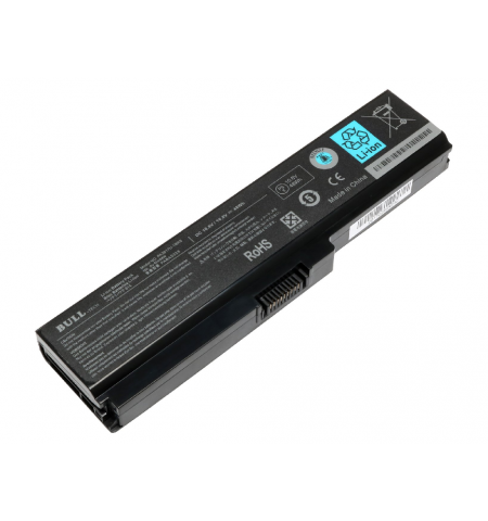 Battery Toshiba Satellite C650 C660 L640 L645 L745 A660 A665 L730 L735 L740 L750 L755 P775 M645 C640 U400 U500 M300 M310 M305 Portege M800 PA3816U PA3817U PA3818U PA3819U PA3634U PA3636U PA3728U 10.8V 5200mAh Black Original