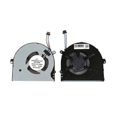 CPU Cooling Fan For HP Pavilion 15-CC, 15-CC500, 15-CC700 series (4 pins) Original