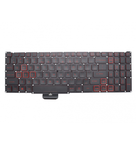 Keyboard Acer Nitro 5 AN515-54 AN515-43 AN517-51 AN715-51 w/o frame w/Backlit ENG/RU Black