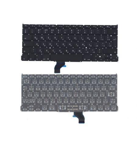 Keyboard Apple Macbook Pro 13" A1502 w/o frame "ENTER"-small ENG/RU Black