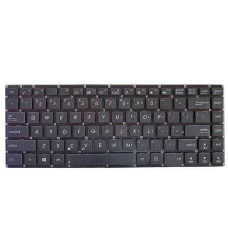 Keyboard Asus X402 S400 S451 w/o frame "ENTER"-small ENG/RU Black