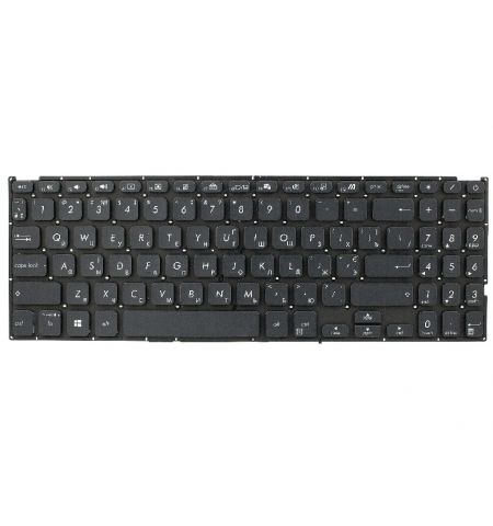 Keyboard Asus X515 X515DA X515EA X515J X515JA X515UA X515MA  w/Backlit w/o frame "ENTER"-small ENG/RU Black Original