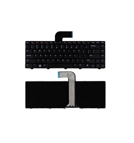 Keyboard Dell Inspiron N4110 N4120 N4050 M4110 M4040 N5040 N5050 3520 3550 5420 5520 7420 7520 XPS L501 L502 Vostro V131 3330 3450 3460 3550 3555 3560 3350 1440 1450 1540 1550 2420 2520 ENG/RU Black