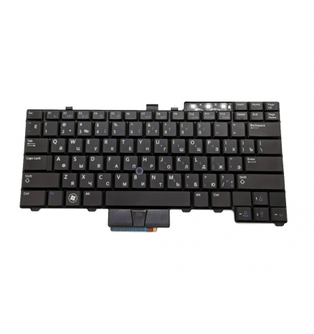 Keyboard Dell Latitude 15 5520 5521 Precision 3560 3561 P/N PJYDD w/backlit w/o frame ENG/RU Black