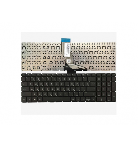 Keyboard HP Pavilion 15-AB, 15-AK, 15-BS, 15-BW, 15-CD, 17-AB, ProBook 250 G6, 255 G6, 256 G6, 258 G6 w/o frame "ENTER"-small ENG/RU Black