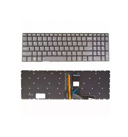 Keyboard Lenovo IdeaPad 330S-15 320C-15 S340-15 series w/o frame ENG/RU Gray Original