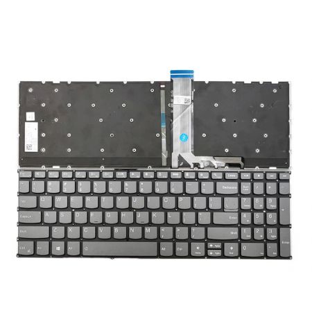 Keyboard Lenovo Ideapad 5-15IIL05 15ARE05 15ITL05 5-15ALC05 w/Backlit  w/o frame ENG/RU Gray Original