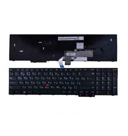 Keyboard Lenovo Thinkpad E575 E570 w/trackpoint ENG/RU Black