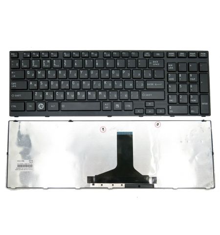 Keyboard Toshiba Satellite P750 P755 P770 P775 A660 A665 Qosmio X770 X775 ENG/RU Black Original
