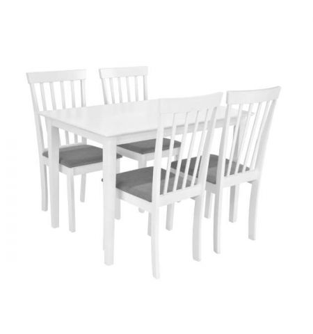 Set Masa Houston White+4 scaune Houston