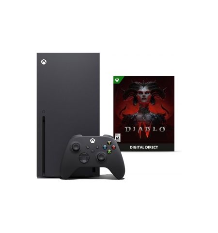 Xbox Series X 1Tb Black + Diablo IV