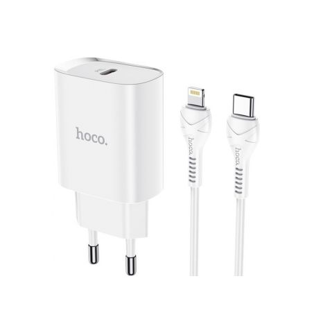 Hoco N14 + Lighting Cable White