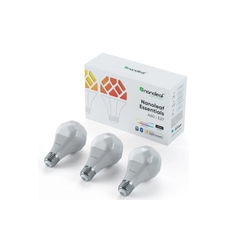 Nanoleaf Essentials Smart A19 3 Pack