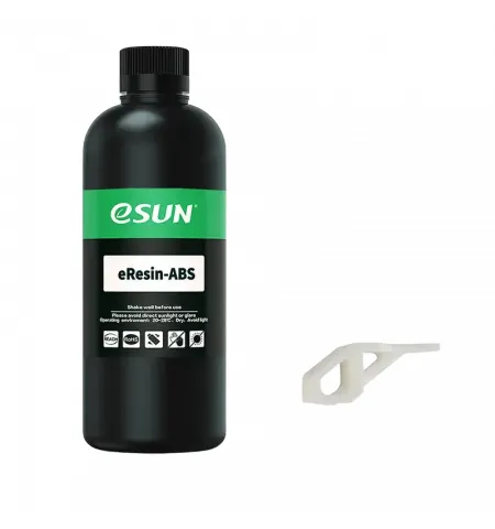 Фотополимер для 3D-печати ESUN A200 eResin-ABS Pro, 0.5 kg, white, Белый