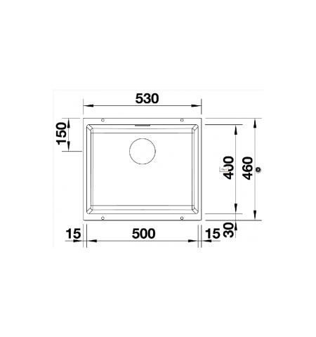 Blanco Subline 500-U Anthracite