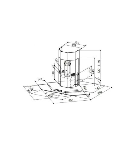 Faber Premio Angolo/SP EV8 LED X/V A90