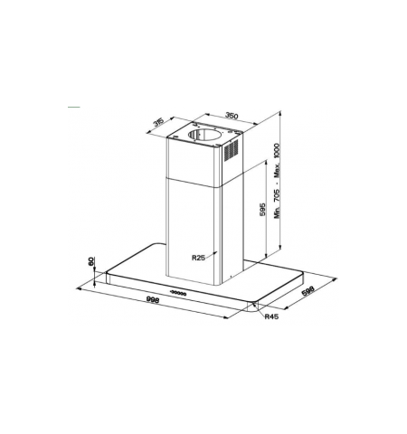 Faber T-Light Isola EV8P WH Matt A100