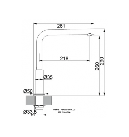 Franke Neptune Evo Black Chrome