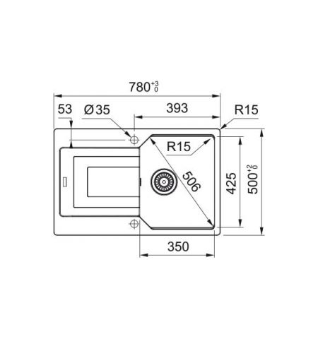 Franke Urban UBG 611-78 Matte Black Franke Urban UBG 611-78 Matte Black