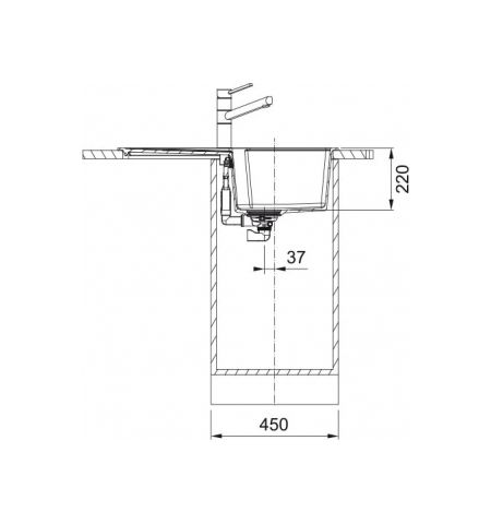Franke Urban UBG 611-78 Matte Black Franke Urban UBG 611-78 Matte Black