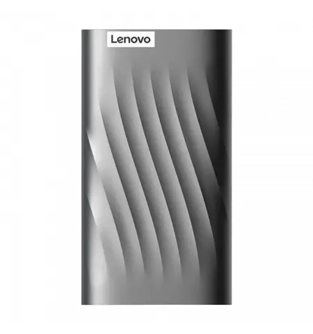 Внешний портативный SSD накопитель Lenovo PS6, 1 ТБ, Grey (GXB1M24164)