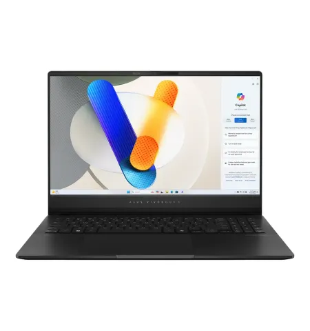 Ноутбук 15,6" ASUS Vivobook S 15 OLED S5506MA, Neutral Black, Intel Core Ultra 7 155H, 16Гб/1024Гб, Без ОС