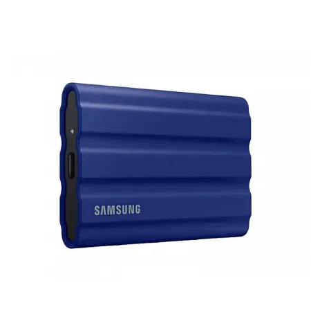 Внешний портативный SSD накопитель Samsung T7 Shield, 1 ТБ, Синий (MU-PE1T0R/EU)