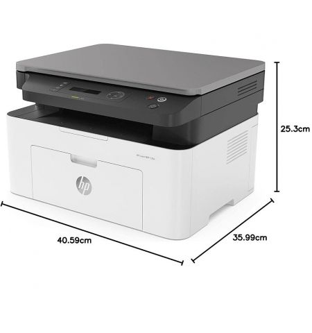 HP LaserJet Pro MFP 135a, White, A4, up to 20ppm, 128MB, 2-line LCD, 1