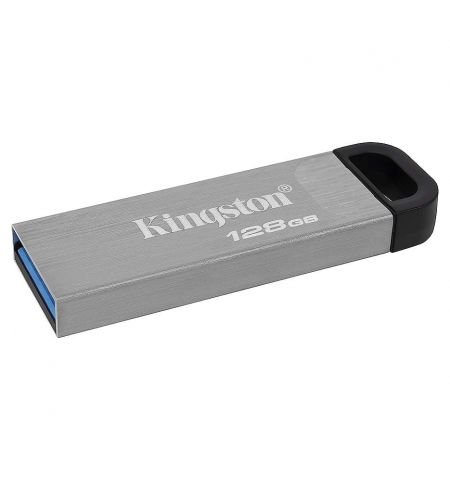 128GB Flash Drive Kingston DTKN/128GB DataTraveler Kyson Silver, Metal