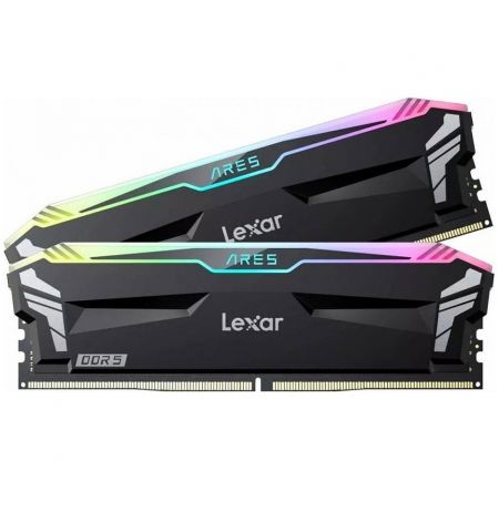 Оперативная память 32GB DDR5 Dual-Channel Kit Lexar Ares RGB (2x16GB)