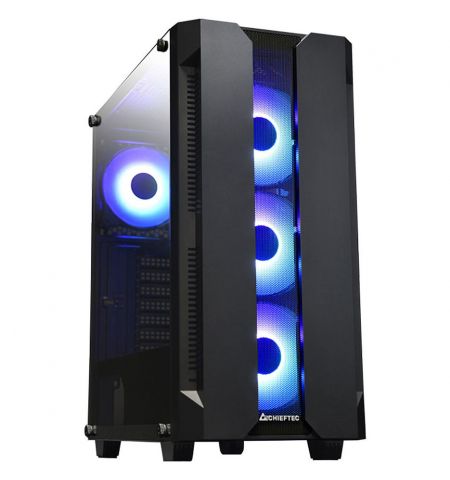 Case ATX Miditower Chieftec Gaming Hunter GS-01B-OP Black no PSU, 2x U Case ATX Miditower Chieftec Gaming Hunter GS-01B-OP Black no PSU, 2x U