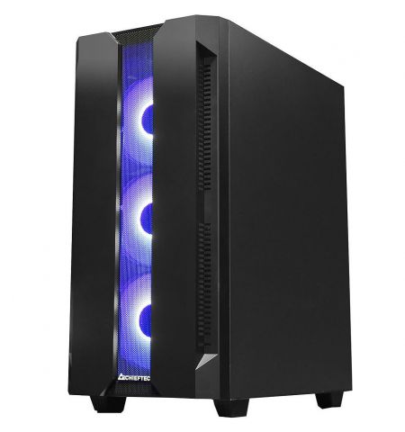Case ATX Miditower Chieftec Gaming Hunter GS-01B-OP Black no PSU, 2x U Case ATX Miditower Chieftec Gaming Hunter GS-01B-OP Black no PSU, 2x U
