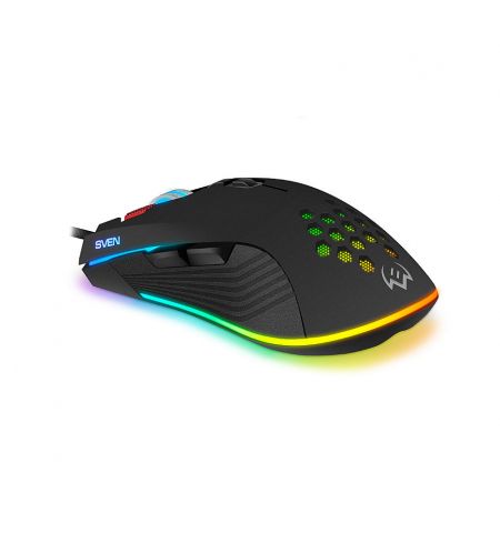 Мышь SVEN RX-G850 RGB Gaming, Optical Mouse, 500-6400 dpi, 7+1 buttons Мышь SVEN RX-G850 RGB Gaming, Optical Mouse, 500-6400 dpi, 7+1 buttons
