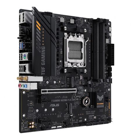 Материнская плата ASUS TUF GAMING A620M-PLUS WIFI AMD A620, AM5, Dual Материнская плата ASUS TUF GAMING A620M-PLUS WIFI AMD A620, AM5, Dual