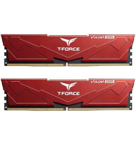 Оперативная память 32GB DDR5 Dual-Channel Kit Team T-Force Vulcan Red