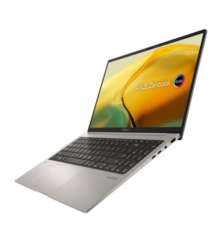 Ноутбук 15.6 ASUS ZenBook 15 OLED UM3504DA Grey, AMD Ryzen 5 7535U 2.9
