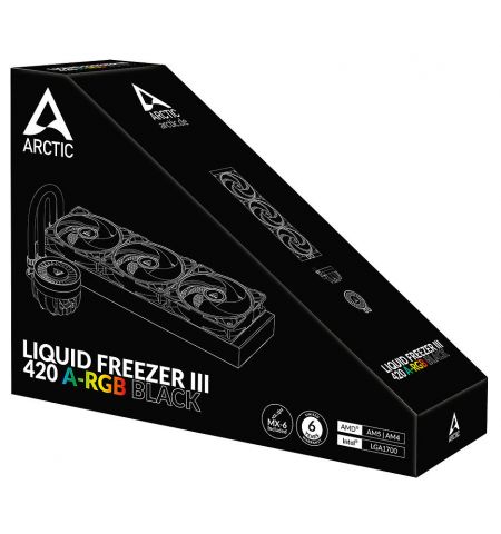 Водяное охлаждение Arctic Liquid Freezer III 420 A-RGB Multi Compatibl Водяное охлаждение Arctic Liquid Freezer III 420 A-RGB Multi Compatibl