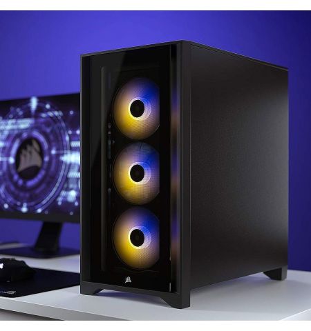 Корпус Case Middletower Corsair iCUE 4000X RGB Tempered Glass Mid-Towe Корпус Case Middletower Corsair iCUE 4000X RGB Tempered Glass Mid-Towe