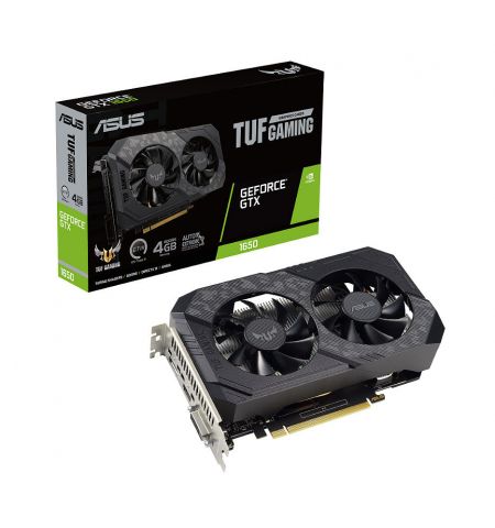 Видеокарта ASUS TUF-GTX1650-4GD6-P-V2-GAMING, GeForce GTX1650 4GB GDDR