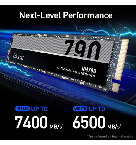 Внутрений высокоскоростной накопитель 4TB SSD M.2 Type 2280 PCIe 4.0 x